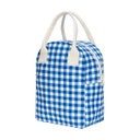 Zipper Lunch Gingham Blue