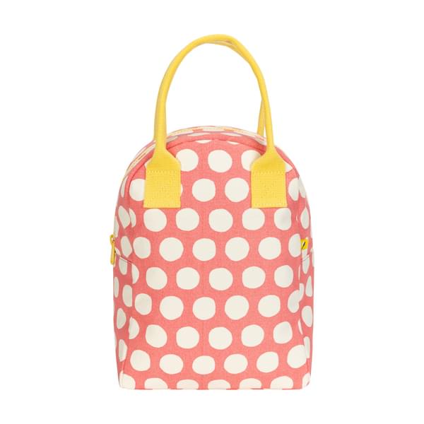 Zipper Lunch Dot Pink