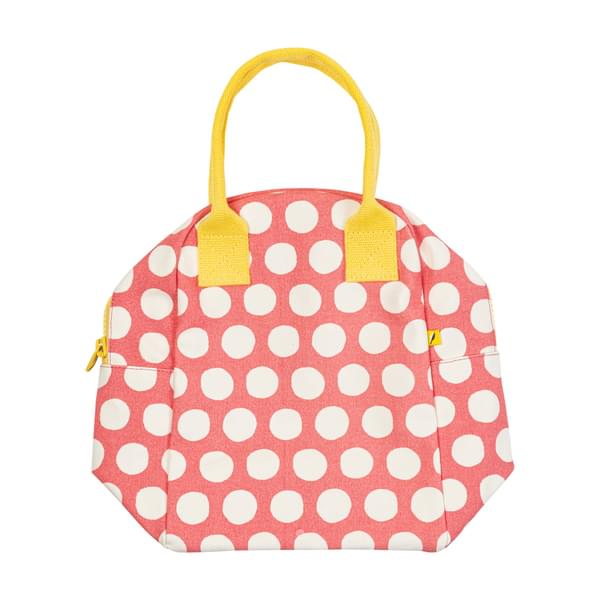 Zipper Lunch Dot Pink