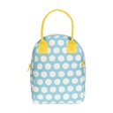 Zipper Lunch Dot Blue
