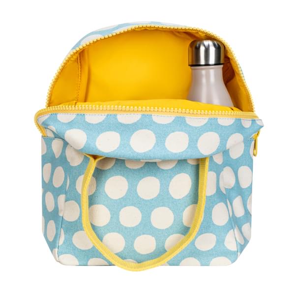 Zipper Lunch Dot Blue