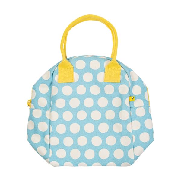 Zipper Lunch Dot Blue