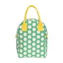 Zipper Lunch Dot Green