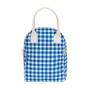 Zipper Lunch Gingham Blue