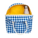 Zipper Lunch Gingham Blue