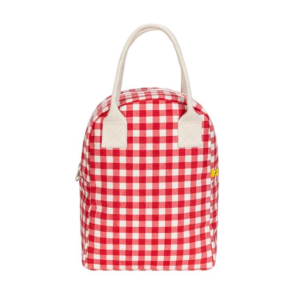 Zipper Lunch Gingham Red