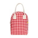 Zipper Lunch Gingham Red