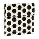 Flip Snack Sack - Dots Black&White