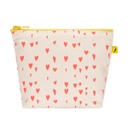 Tiny Zip Pouch - Tiny Hearts