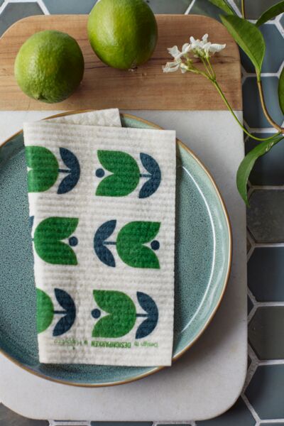 HappyEco - dishcloth Tulips