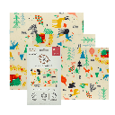 Bee's Wrap 3-pack Assorted Winter Wonderland