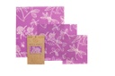 Bee's wrap 3-pack Assorted "Mimi's Purple"