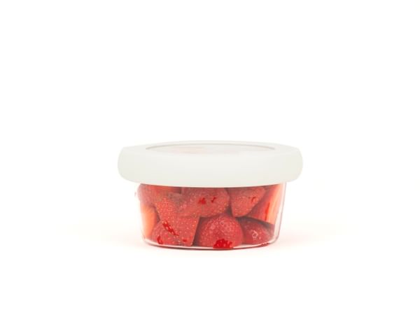 Food Huggers LIDS; Xtra Small Lid Soft White