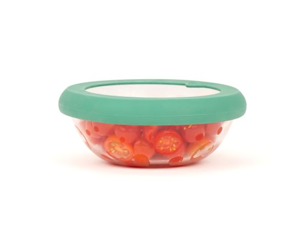 Food Huggers LIDS; Medium Lid Gradual Green