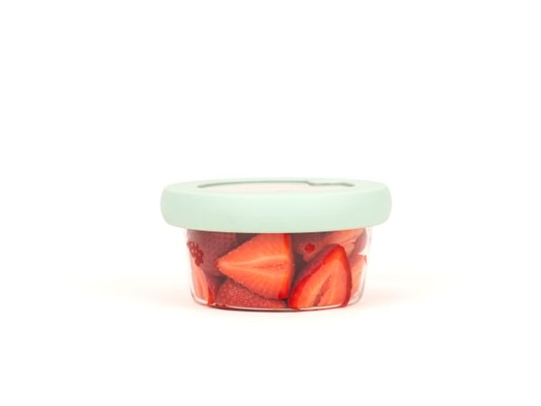 Food Huggers LIDS; Xtra Small Lid Gradual Green