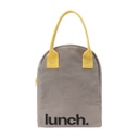 Zipper Lunch Grey/Yellow