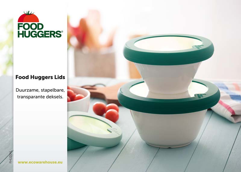 Food Huggers LIDS; set 25 infokaarten NL