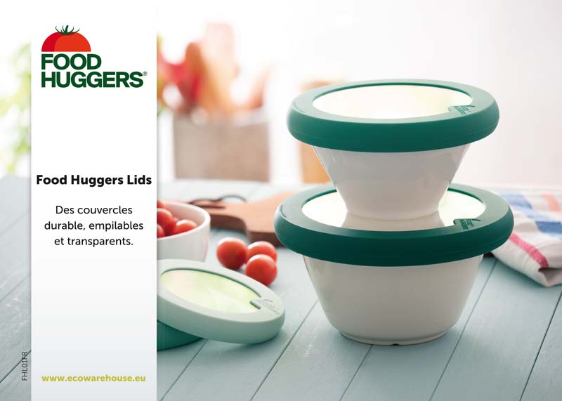 Food Huggers LIDS; set 25 infocards FR