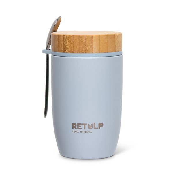 Retulp - BigMug Premium - Grey incl spoon