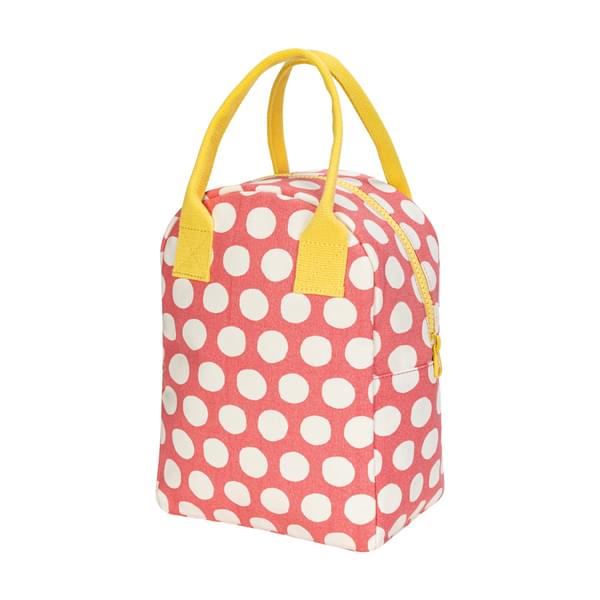 Zipper Lunch Dot Pink