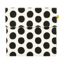 Flip Snack Sack - Dots Black&White