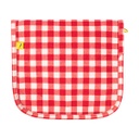 Snack Mat - Gingham Red