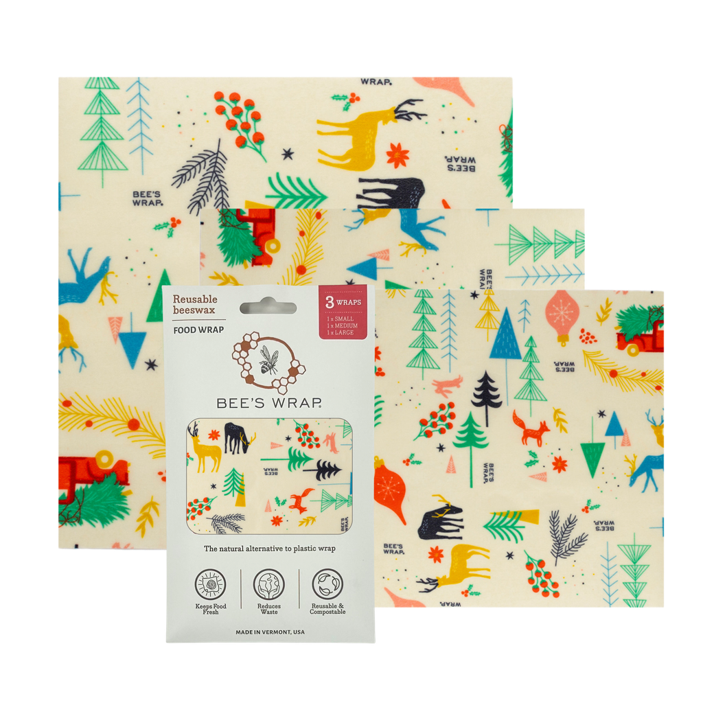 Bee's Wrap 3-pack Winter Wonderland