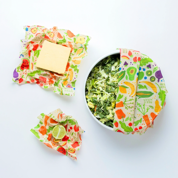 Bee's Wrap 3-pack Garden Party