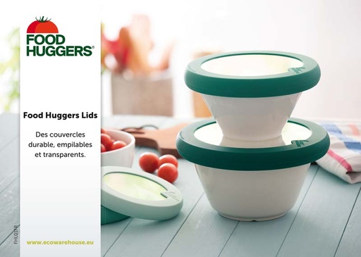 [FHL613] Food Huggers LIDS; set 25 infocards FR