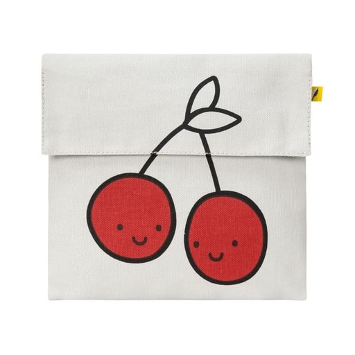 [SS-CH|RED-02] Flip Snack Sack - Cherries Red