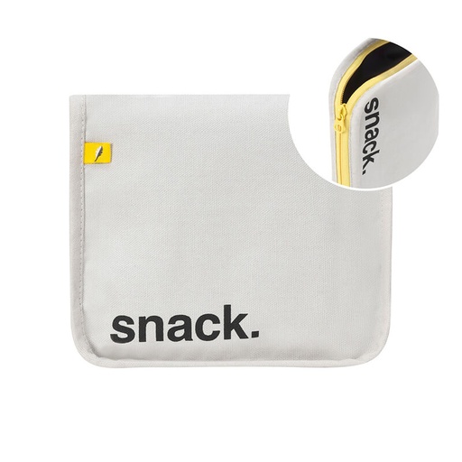 [SMT-SNK|BK.YLW-05] Snack Mat - Black w/Yellow zip