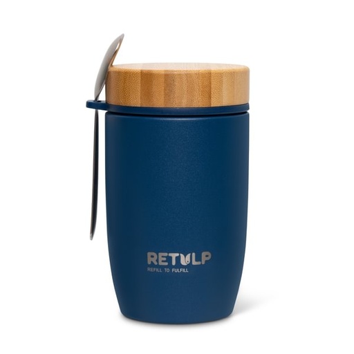 [BM03] Retulp - BigMug Premium - Blue incl spoon