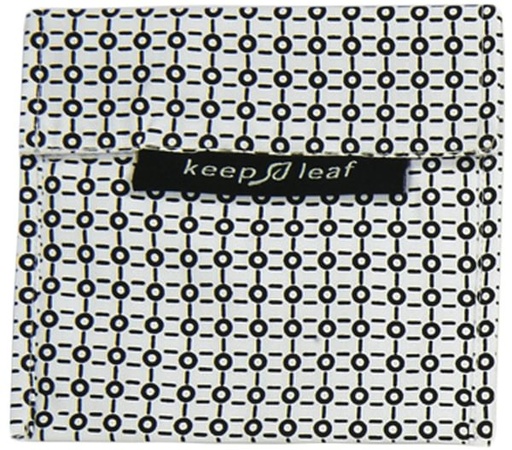 [BLG-1010] Keep Leaf - large baggie - B/W