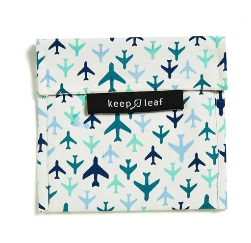 [BGL-1018] Keep Leaf - large baggie - Planes