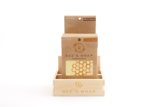 [EUB0609] Bee's wrap Display "COMPACT"